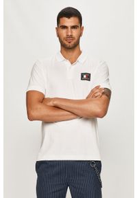 TOMMY HILFIGER - Tommy Hilfiger - Polo. Typ kołnierza: polo. Kolor: biały. Materiał: dzianina. Długość: krótkie #3