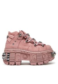 Sneakersy NEW ROCK. Kolor: różowy #1