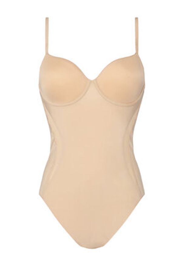 BOSS Body 50535810 Beżowy. Kolor: beżowy. Materiał: syntetyk