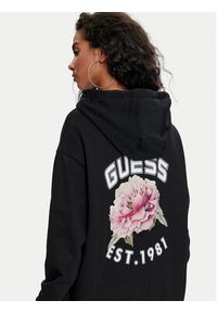 Guess Bluza V4YQ13 K68I4 Czarny Oversize. Kolor: czarny. Materiał: bawełna #3