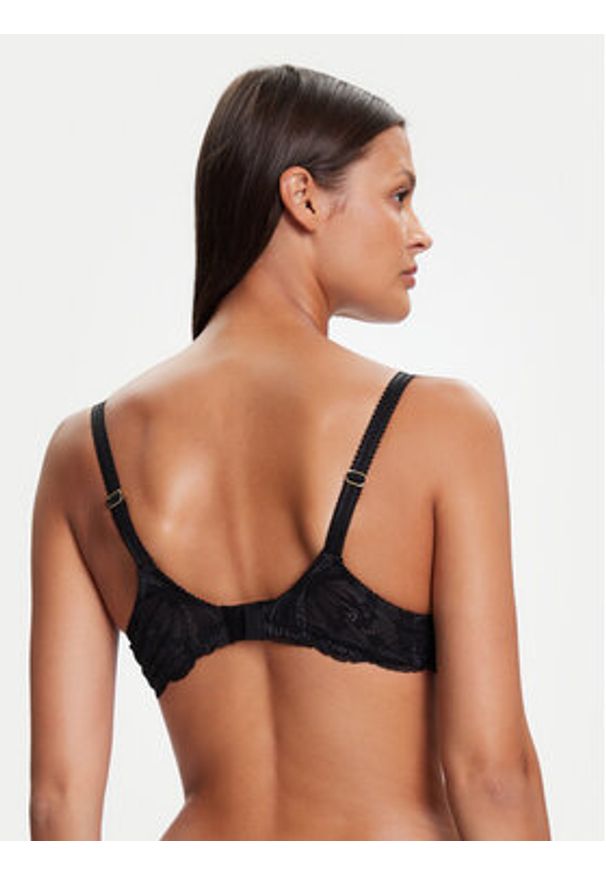 Chantelle Biustonosz push-up Muse C19YNR Czarny. Kolor: czarny. Materiał: syntetyk. Rodzaj stanika: push-up
