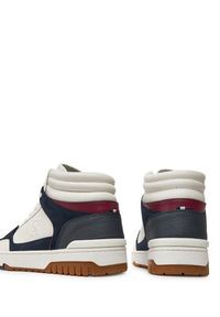 TOMMY HILFIGER - Tommy Hilfiger Sneakersy Basket Street FM0FM05210 Biały. Kolor: biały. Materiał: skóra