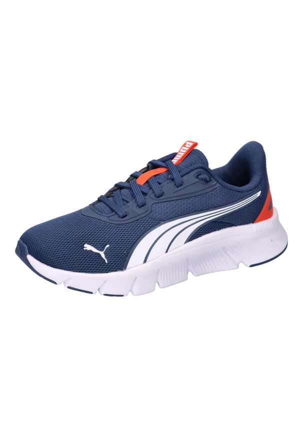 Puma Flexfocus Lite Modern Jr dziecięce trampki niebieskie 37,5. Kolor: niebieski, biały, wielokolorowy. Materiał: syntetyk. Sport: bieganie