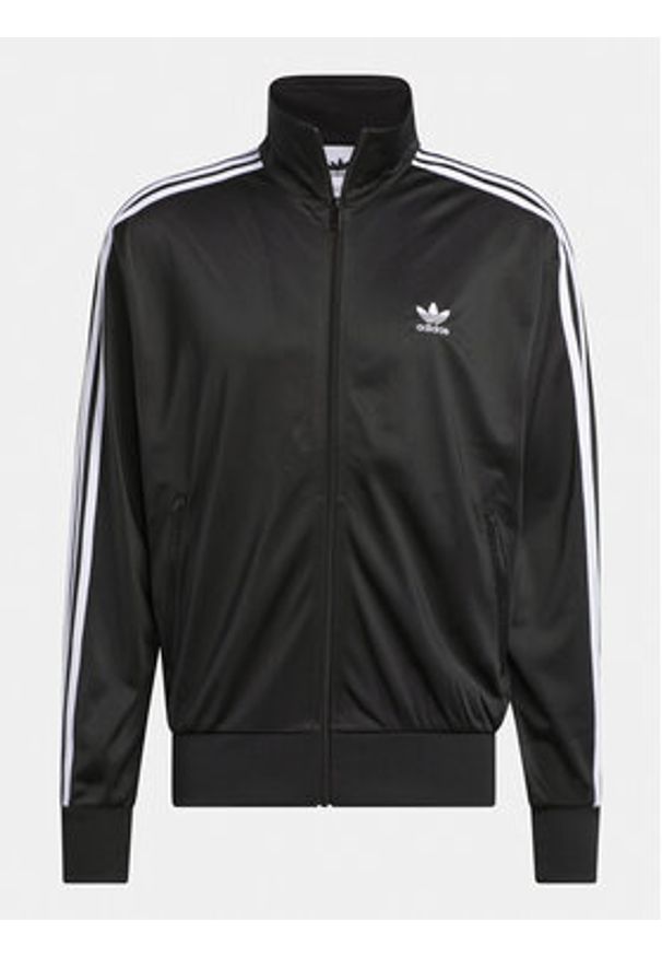 Adidas - adidas Bluza adicolor Classics IJ7058 Czarny Loose Fit. Kolor: czarny. Materiał: syntetyk