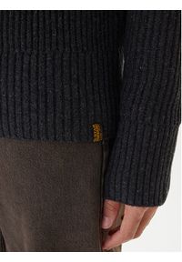 G-Star RAW - G-Star Raw Sweter Essential D23938-E212 Szary Regular Fit. Kolor: szary. Materiał: wełna #3
