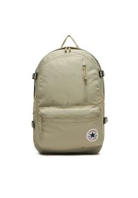 Converse Plecak Straight Edge Backpack 10021138-A36 Beżowy. Kolor: beżowy. Materiał: materiał