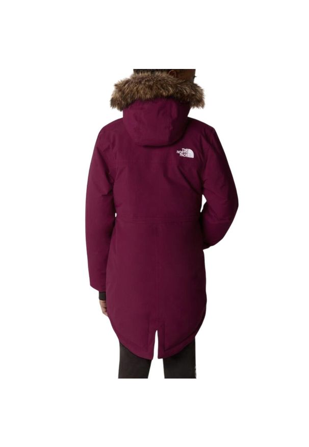 Kurtka turystyczna dla dzieci The North Face Arctic. Kolor: czerwony, brązowy, wielokolorowy