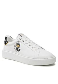 Karl Lagerfeld - KARL LAGERFELD Sneakersy KL95223D Biały. Kolor: biały. Materiał: skóra #1