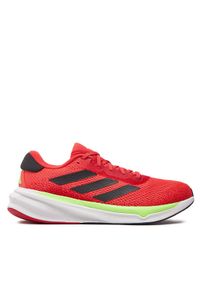 Adidas - adidas Buty do biegania Supernova Stride IG8313 Czerwony. Kolor: czerwony. Materiał: materiał, mesh