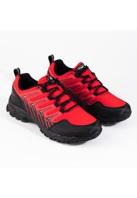 Męskie obuwie trekkingowe czerwone DK. Kolor: czerwony #2