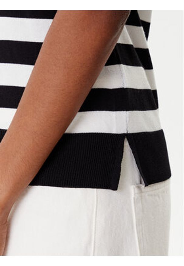 Morgan Sweter 252-MRANI Czarny Regular Fit. Kolor: czarny. Materiał: syntetyk