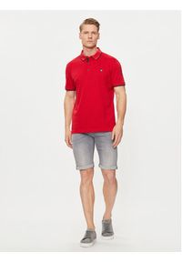 Pierre Cardin Polo C5 21274.2098 Czerwony Regular Fit. Typ kołnierza: polo. Kolor: czerwony. Materiał: bawełna #3