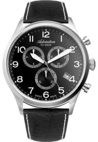 Zegarek Adriatica Zegarek męski Adriatica A8267.5224CH1 czarny. Kolor: czarny #1