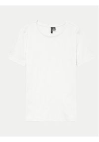 Vero Moda T-Shirt Lulu 10323755 Biały Regular Fit. Kolor: biały. Materiał: bawełna #3