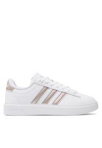 Adidas - adidas Sneakersy Grand Court Cloudfoam Lifestyle Court Comfort Shoes GW9215 Biały. Kolor: biały. Materiał: skóra. Model: Adidas Cloudfoam #1