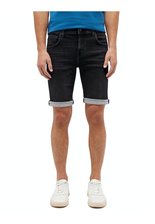 Męskie szorty Mustang Style Chicago Shorts Z Denim Black 1014889 4000 983. Materiał: denim