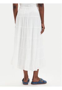only - ONLY Spódnica maxi Kelly 15374229 Biały Regular Fit. Kolor: biały. Materiał: bawełna #8