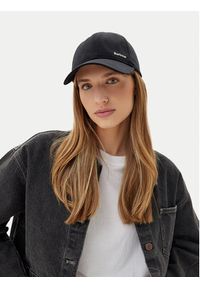Barbour Czapka z daszkiem Olivia Sports LHA0493BK51 Czarny. Kolor: czarny. Materiał: bawełna, materiał #6