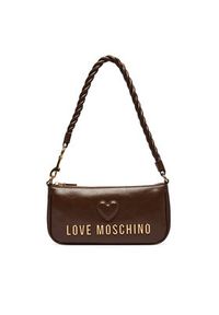 Love Moschino - LOVE MOSCHINO Torebka JC4132PP1PL1130A Brązowy. Kolor: brązowy. Materiał: skórzane #4