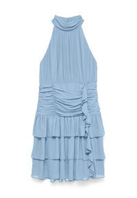 Vero Moda Sukienka koktajlowa Serena 10348178 Niebieski jasny Regular Fit. Kolor: niebieski. Materiał: syntetyk. Styl: wizytowy #3
