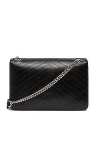 Pinko - PINKO Torebka Love One Light Classic AI 25-26 PLTT 106174 A2JC Czarny. Kolor: czarny. Materiał: skórzane #3