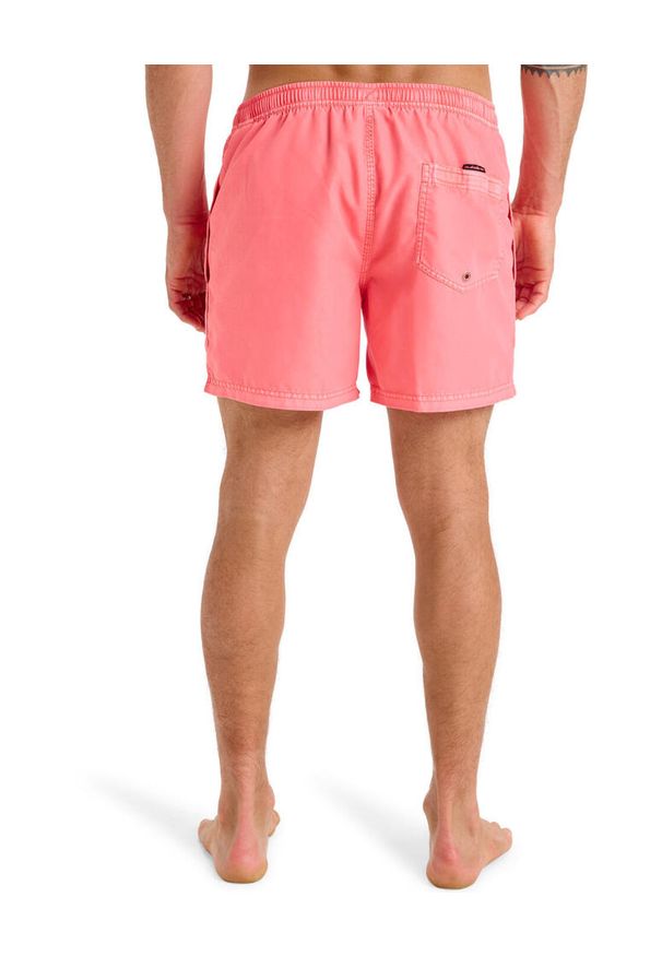 Quiksilver - Szorty kąpielowe dla Mężczyzn EVERYDAY SURFWASH VOLLEY 15" Różowy. Kolor: czerwony. Materiał: poliester, materiał. Styl: sportowy