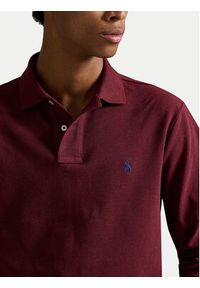 Polo Ralph Lauren Polo 710681126076 Czerwony Slim Fit. Typ kołnierza: polo. Kolor: czerwony. Materiał: bawełna #3