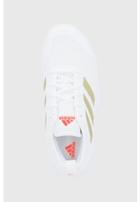 adidas Performance Buty H00942 kolor biały. Nosek buta: okrągły. Zapięcie: sznurówki. Kolor: biały. Materiał: guma #2