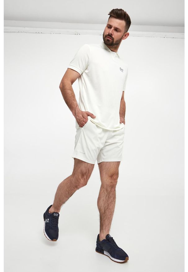 EA7 Emporio Armani - Polo męskie EA7 EMPORIO ARMANI. Typ kołnierza: polo