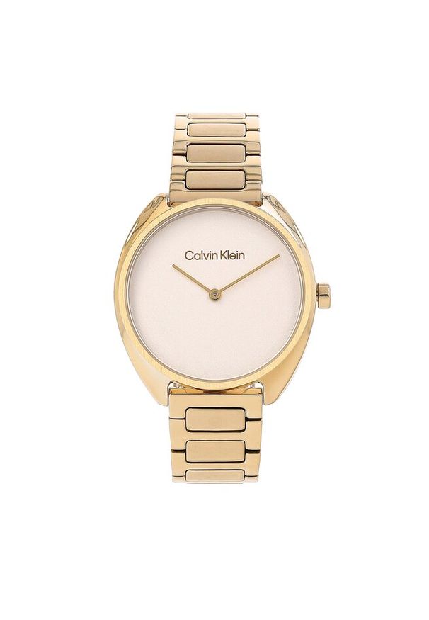 Zegarek Calvin Klein. Kolor: złoty