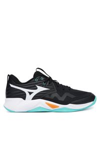 Buty halowe Mizuno. Kolor: czarny. Model: Mizuno Wave