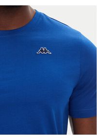Robe di Kappa T-Shirt Luc 611187W Niebieski Regular Fit. Kolor: niebieski. Materiał: bawełna #5
