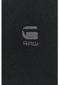 G-Star RAW - G-Star Raw Bluza damska kolor czarny z kapturem gładka. Okazja: na co dzień. Typ kołnierza: kaptur. Kolor: czarny. Materiał: poliester, dzianina. Wzór: gładki. Styl: casual #4