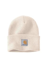 Czapka zimowa Carhartt Acrylic Watch Hat. Kolor: biały. Sezon: zima. Styl: sportowy