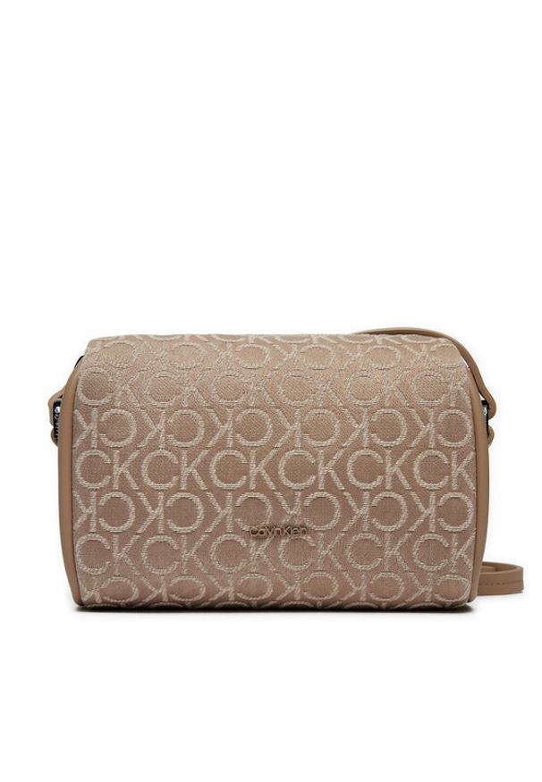 Calvin Klein Torebka Ck Refine Camera Bag_Jcq K60K612335 Brązowy. Kolor: brązowy