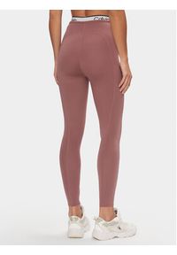 Calvin Klein Performance Legginsy 00GWS4L627 Różowy Slim Fit. Kolor: różowy. Materiał: syntetyk #4