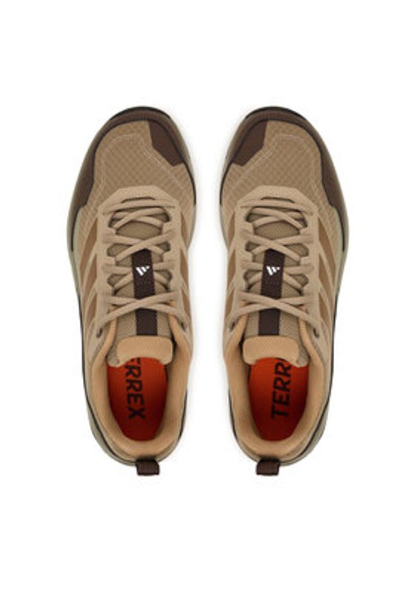 Adidas - adidas Trekkingi Terrex Eastrail 3 JR4005 Brązowy. Kolor: brązowy. Materiał: materiał. Model: Adidas Terrex. Sport: turystyka piesza