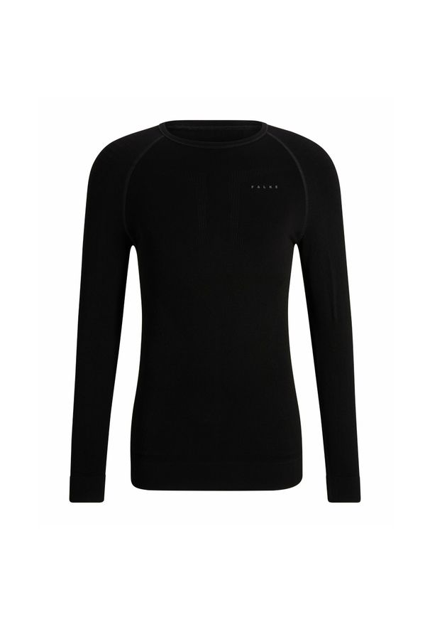 Dżersej z długim rękawem Falke Maximum Warm. Kolor: czarny. Materiał: jersey. Długość rękawa: długi rękaw. Długość: długie