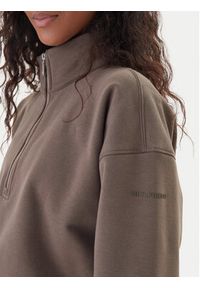 GIRLFRIEND COLLECTIVE - Girlfriend Collective Bluza Vega 2024 Beżowy Relaxed Fit. Kolor: beżowy. Materiał: syntetyk #3