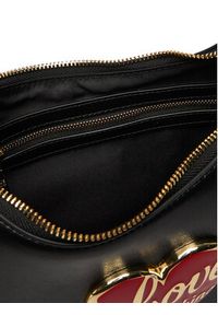 Love Moschino - LOVE MOSCHINO Torebka JC4183PP1NLP0000 Czarny. Kolor: czarny. Materiał: skórzane #4