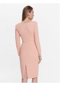 Pinko Sukienka koktajlowa Mendosa 100559 7624 Różowy Regular Fit. Kolor: różowy. Materiał: syntetyk. Styl: wizytowy #5