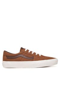 Vans Tenisówki Sk8-Low VN0009QRBRO1 Brązowy. Kolor: brązowy. Materiał: skóra, zamsz #1