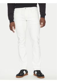 Scotch & Soda Jeansy 178933 Biały Slim Fit. Kolor: biały