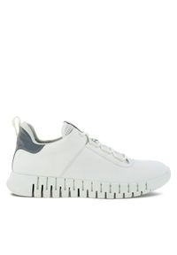 ecco - ECCO Sneakersy GRUUV M 52520450874 Biały. Kolor: biały. Materiał: skóra #1
