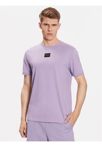 Hugo T-Shirt 50447978 Fioletowy Regular Fit. Kolor: fioletowy #1