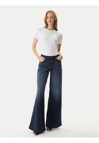 Versace Jeans Couture Jeansy 79HAB561 CDWAB Granatowy Wide Leg. Kolor: niebieski #3