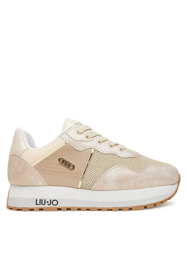 Sneakersy Liu Jo. Kolor: beżowy