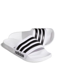 Klapki basenowe Adidas Adilette Shower. Kolor: wielokolorowy, czarny, biały