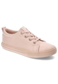 Big-Star - Różowe Trampki Big Star Dziecięce Buty Wsuwane. Okazja: na co dzień. Zapięcie: bez zapięcia. Kolor: różowy. Materiał: materiał, skóra ekologiczna. Szerokość cholewki: normalna. Sezon: lato. Styl: casual