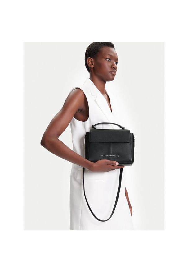 Karl Lagerfeld - Torebka KARL LAGERFELD. Kolor: czarny